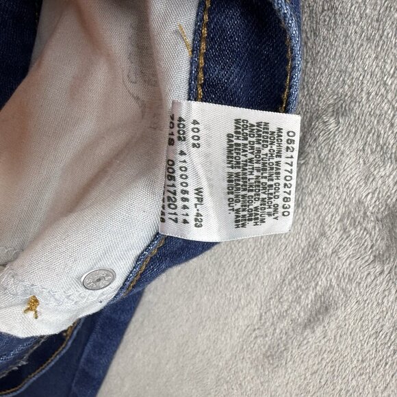 Vintage Levi's 517 Jeans Mens 36x30 Blue Boot Cut Denim Cotton Zip Dark Wash Y2K - Picture 12 of 16